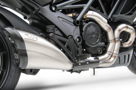 ZARD EXHAUST HEADERS KIT Ducati DIAVEL 2011-2018 2>1 VERSION ZD117SCR