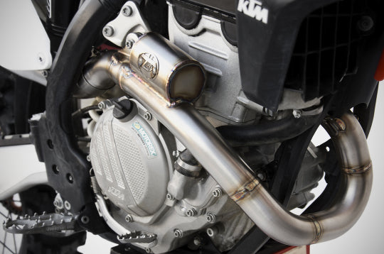ZARD EXHAUST FULL KIT KTM 250 SX-F > M.Y 2016 STEEL-TITANIUM VERSION ZKTM231SKR-FC