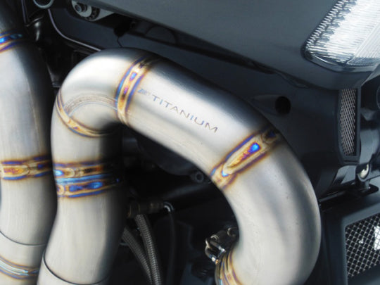 ZARD EXHAUST HEADERS KIT Ducati DIAVEL 2011-2018 2>1 VERSION ZD117SCR