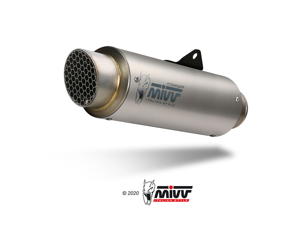 MIVV DUCATI MONSTER 821 2018 > 2020 GP PRO TITANIUM Exhausts