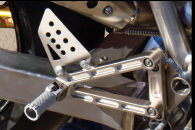 NCR Rear Set Kit Titanium Color