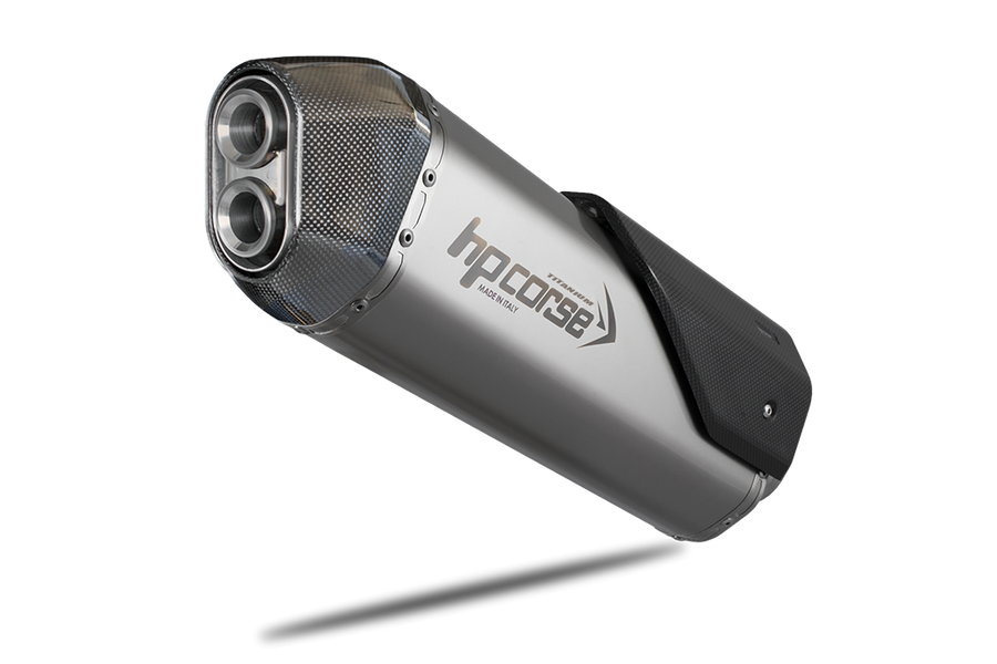 HP Corse SPS CARBON SHORT TITANIUM – TRIUMPH TIGER 800 XC/XR/XRX/XCX/XRT/XCA 2011-2018