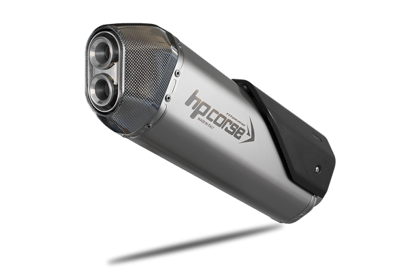HP Corse SPS CARBON SHORT TITANIUM – TRIUMPH TIGER 800 XC/XR/XRX/XCX/XRT/XCA 2011-2018