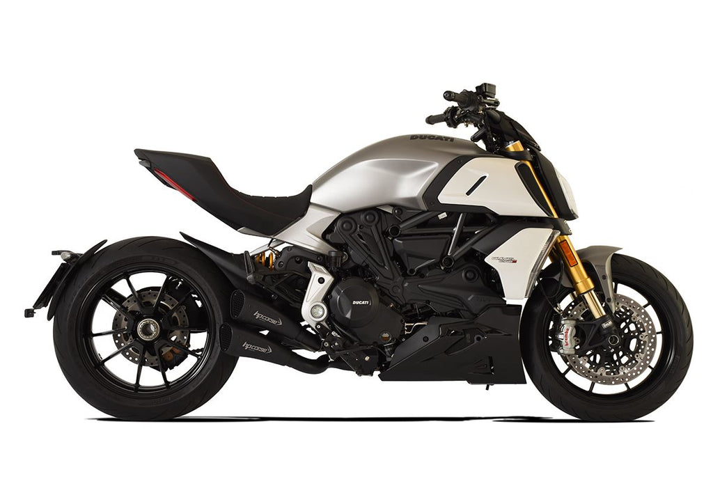HP Corse HYDROFORM SHORT R BLACK – DUCATI DIAVEL 1260 2019-2021