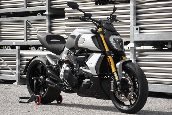 HP Corse HYDROFORM SHORT R BLACK – DUCATI DIAVEL 1260 2019-2021
