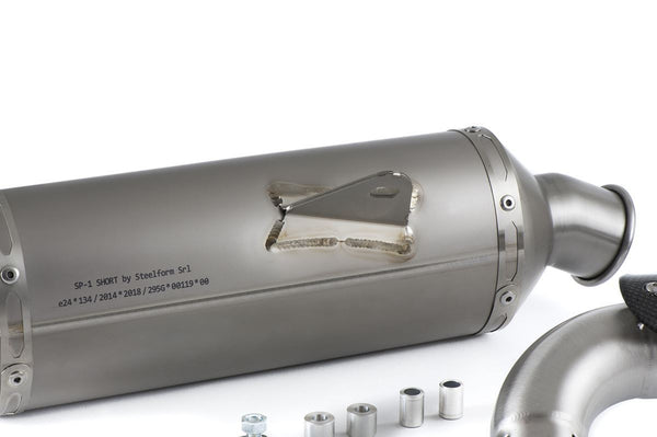 HP Corse SP-1 SHORT TITANIUM – YAMAHA TÉNÉRÉ 700 2019-2026