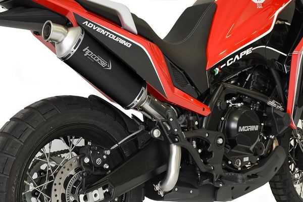 HP Corse SP-1 SHORT BLACK TITANIUM – MOTO MORINI X-CAPE 650 2022-2024