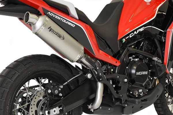 HP Corse SP-1 SHORT TITANIUM – MOTO MORINI X-CAPE 650 2022-2024