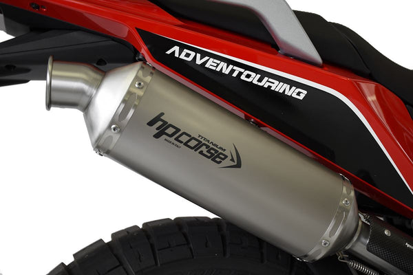 HP Corse SP-1 SHORT TITANIUM – MOTO MORINI X-CAPE 650 2022-2024
