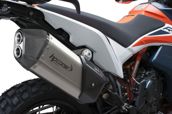 HP Corse SPS CARBON SHORT TITANIUM – KTM 890 ADVENTURE R 2021-2026