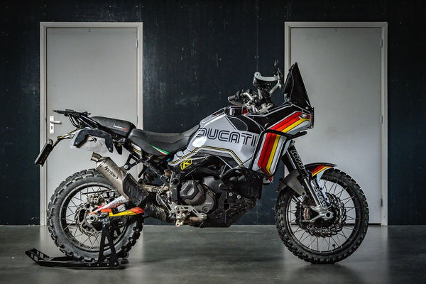 HP Corse SP-1 EVO SHORT TITANIUM – DUCATI DESERT X 950 2022-2024