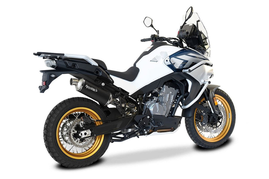 HP Corse SP-1 SHORT BLACK TITANIUM – CFMOTO 800MT 2023-2026