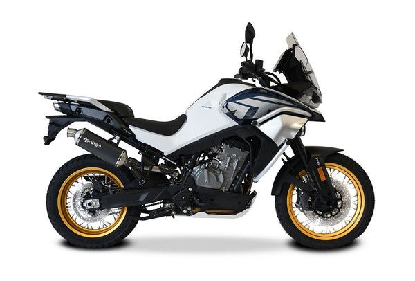 HP Corse SP-1 SHORT BLACK TITANIUM – CFMOTO 800MT 2023-2026