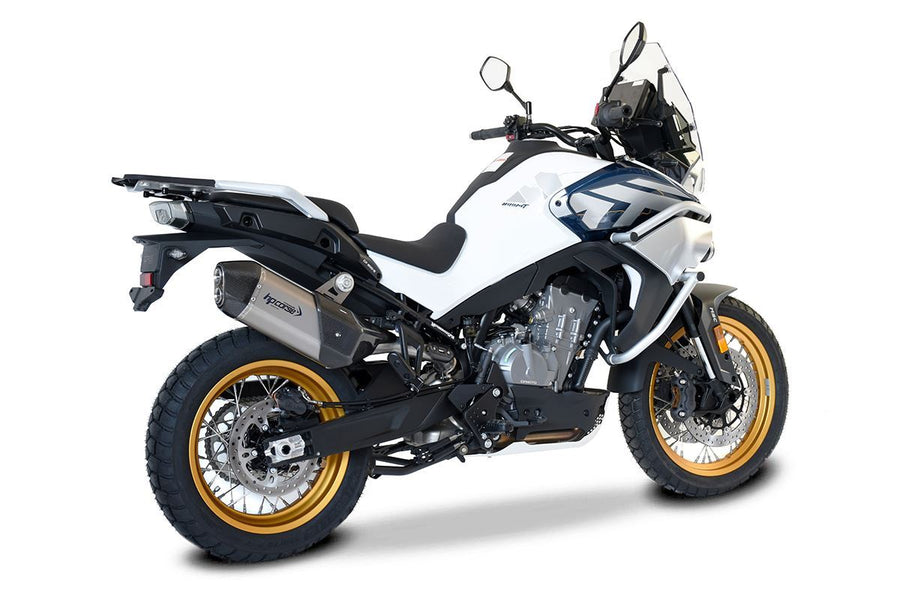 HP Corse SPS CARBON SHORT TITANIUM – CFMOTO 800MT 2023-2026