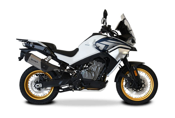 HP Corse SPS CARBON SHORT TITANIUM – CFMOTO 800MT 2023-2026