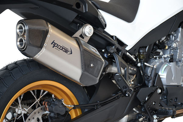 HP Corse SPS CARBON SHORT TITANIUM – CFMOTO 800MT 2023-2026
