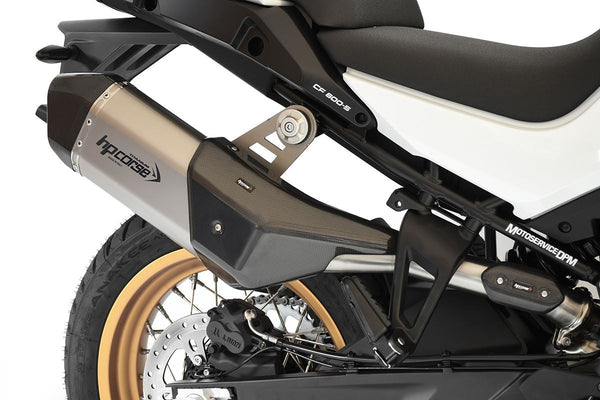 HP Corse SPS CARBON SHORT TITANIUM – CFMOTO 800MT 2023-2026