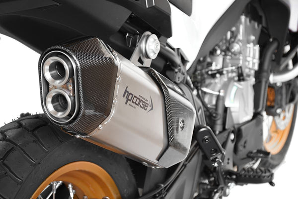 HP Corse SPS CARBON SHORT TITANIUM – CFMOTO 800MT 2023-2026