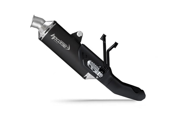 HP Corse SP-1 EVO SHORT BLACK TITANIUM – DUCATI DESERT X 950 2022-2024