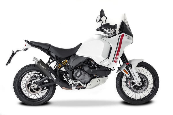 HP Corse SP-1 EVO SHORT BLACK TITANIUM – DUCATI DESERT X 950 2022-2024