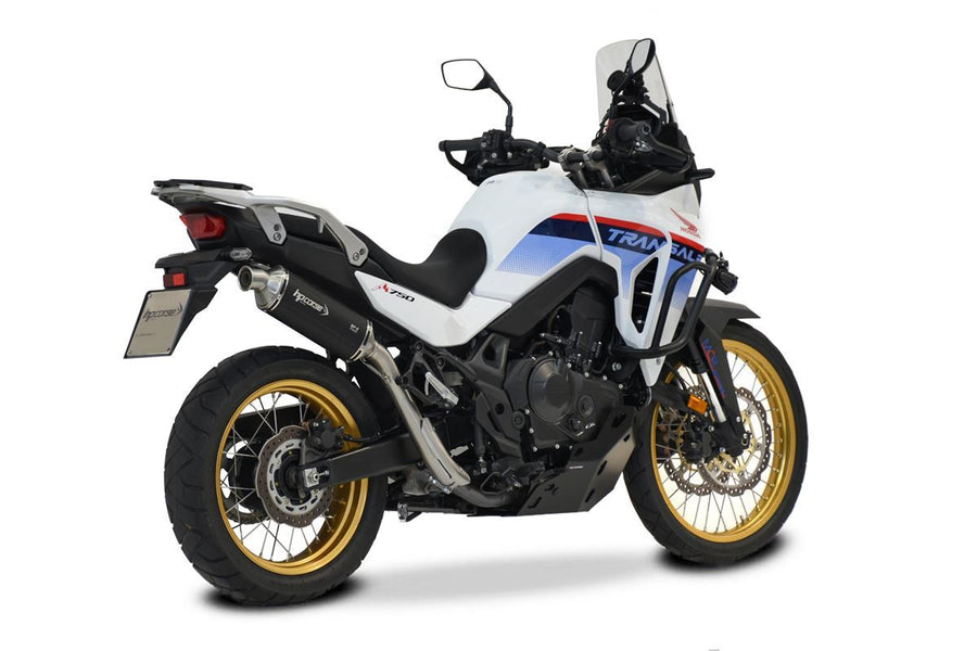 HP Corse SP-2 SHORT BLACK TITANIUM – HONDA XL750 TRANSALP 2023-2026