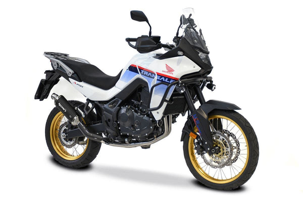 HP Corse SP-2 SHORT BLACK TITANIUM – HONDA XL750 TRANSALP 2023-2026