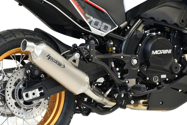HP Corse SP-1 EVO SHORT TITANIUM – MOTO MORINI X-CAPE 700 2025-2026
