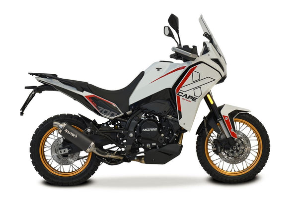 HP Corse SP-1 SHORT EVO BLACK TITANIUM – MOTO MORINI X-CAPE 700 2025-2026