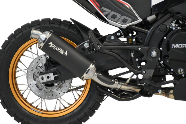 HP Corse SP-1 SHORT EVO BLACK TITANIUM – MOTO MORINI X-CAPE 700 2025-2026