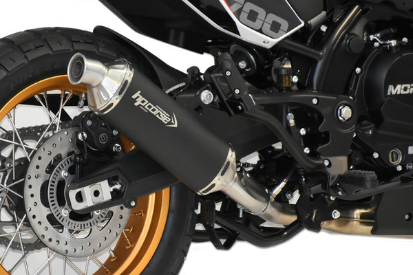 HP Corse SP-1 SHORT EVO BLACK TITANIUM – MOTO MORINI X-CAPE 700 2025-2026