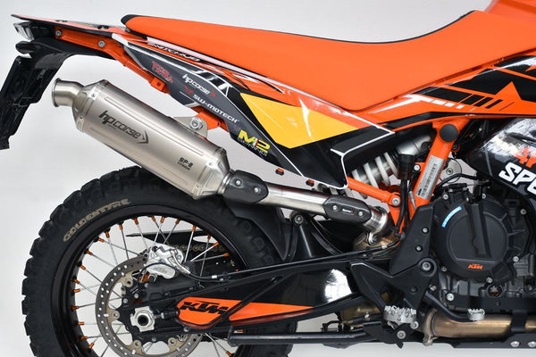 HP Corse SP-2 SHORT TITANIUM – KTM 890 ADVENTURE R 2021-2026