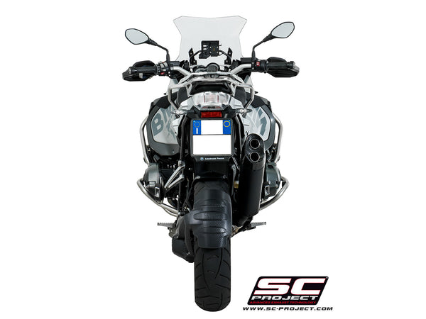 Picture of Adventure titanium exhaust, matt black