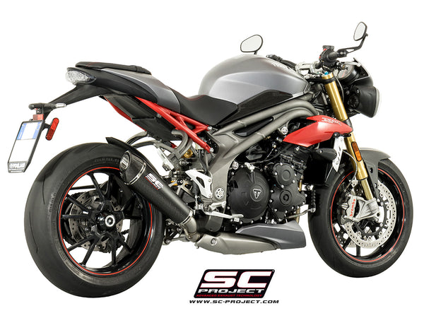 Picture of Conic carbon fibre exhaust, low mount