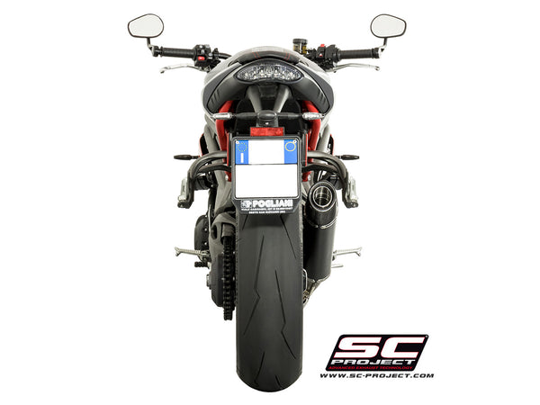 Picture of Conic carbon fibre exhaust, low mount