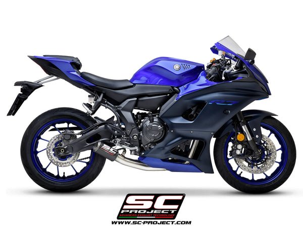 Picture of 2-1 Stainless steel full exhaust system, with CR-T carbon fibre exhaust