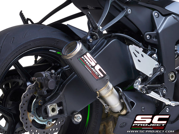 Picture of CR-T carbon fibre exhaust