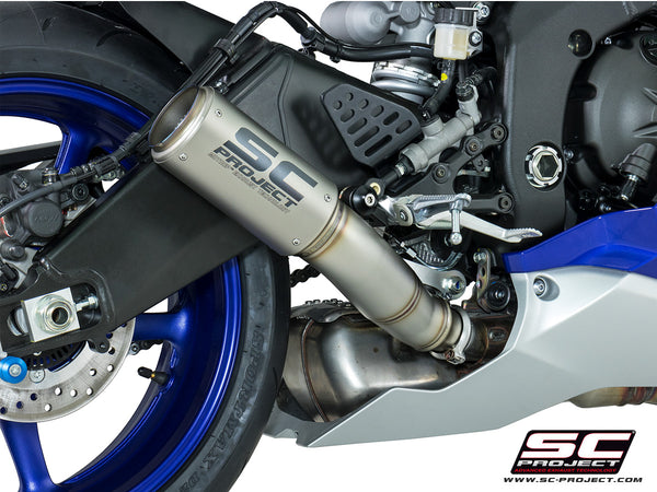 Picture of CR-T titanium exhaust, high mount