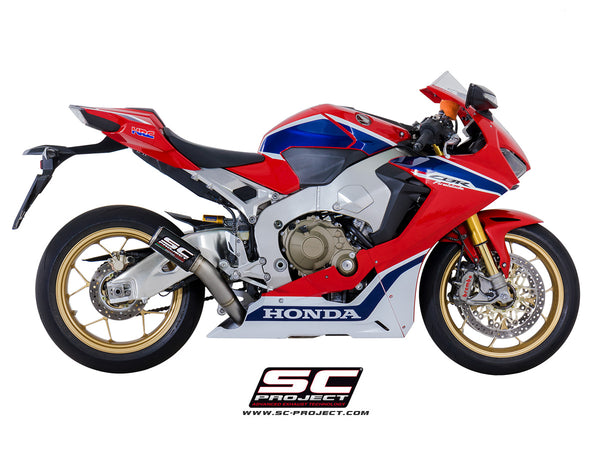 Picture of CR-T titanium exhaust, high mount