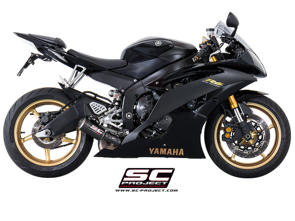 Picture of CR-T carbon fibre exhaust, low mount