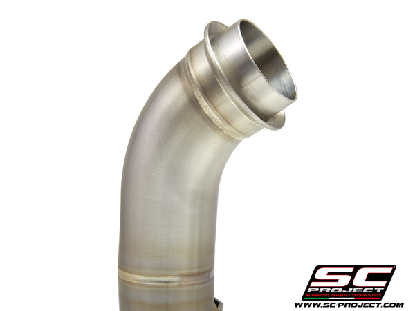 Picture of De-cat link pipe stainless steel, compatible with specific SC-Project range and OEM exhaust