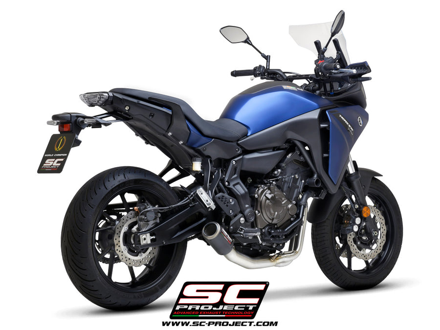 Picture of 2-1 Stainless steel full exhaust system, with CR-T carbon fibre exhaust