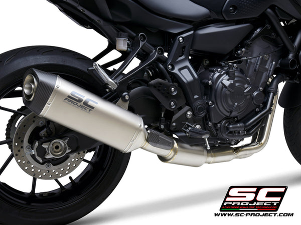 Picture of 2-1 Stainless steel full exhaust system, with SC1-S titanium exhaust