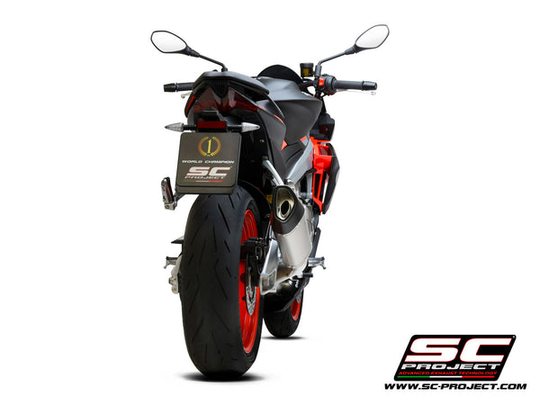 Picture of 2-1 Stainless steel full exhaust system, with SC1-R titanium exhaust