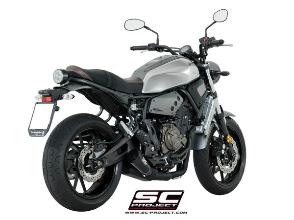 Picture of 2-1 Stainless steel full exhaust system, with Conico 70s stainless steel exhaust, matt black