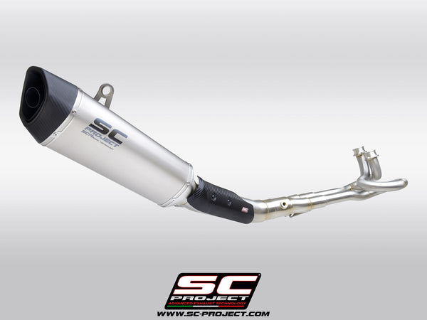 Picture of 2-1 Stainless steel full exhaust system, with SC1-R titanium exhaust