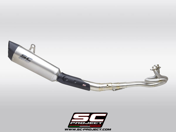 Picture of 2-1 Stainless steel full exhaust system, with SC1-R titanium exhaust