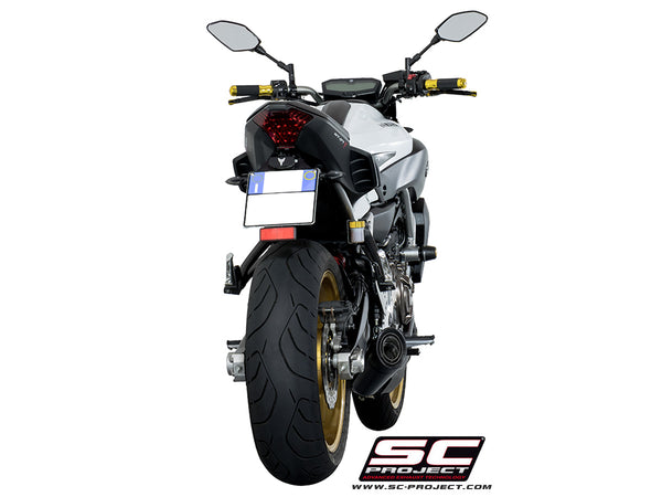 Picture of 2-1 Stainless steel full exhaust system, with S1 stainless steel exhaust, matt black