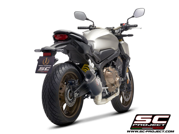 Picture of 4-1 Stainless steel full exhaust system, with SC1-M carbon fibre exhaust