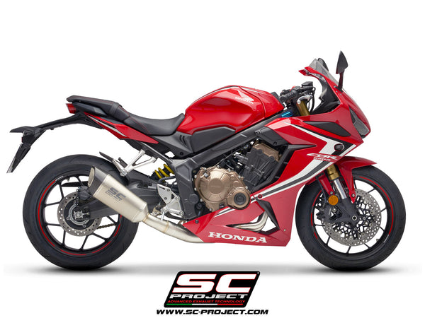 Picture of 4-1 Stainless steel full exhaust system, with SC1-R carbon fibre exhaust