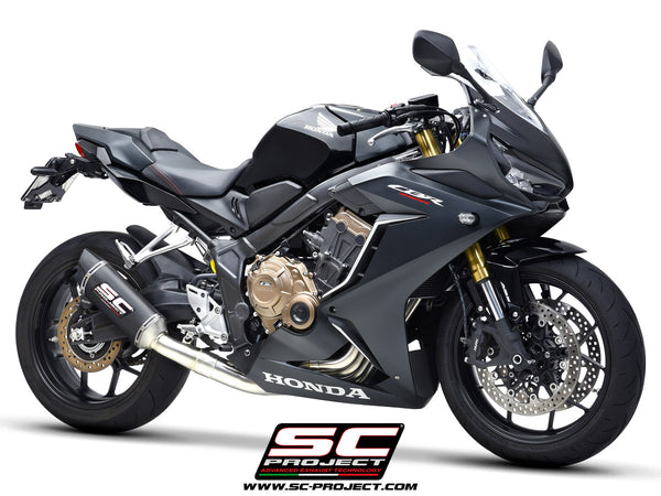 Picture of 4-1 Stainless steel full exhaust system, with SC1-S carbon fibre exhaust